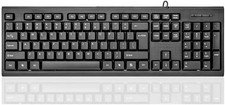 Guiheng Wired Computer Keyboard, Plug Play USB, Large Number Pad, LED... picture