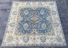 Square 6x6 ft Ziegler Oriental Hand Knotted Traditional Turkish Bedroom Area Rug picture