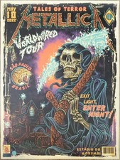 2022 Metallica - São Paulo Silkscreen Concert Poster by Luke Martin picture