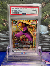 Bandai DBS Fusion World Piccolo: SH FB07-066 Alt Art Foil ENG 2025 PSA 10 picture