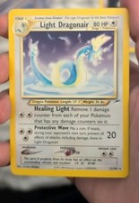 Pokemon TCG Light Dragonair Neo Regular Card 22/105 picture