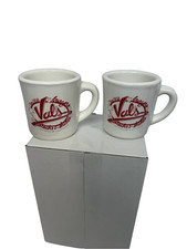 Vintage Val's Burgers Hayward California 1980's Mug Set picture