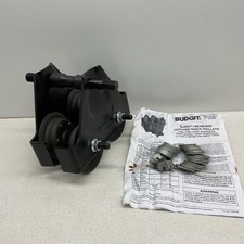 BUDGIT I-BEAM AND PATENTED TRACK TROLLY 1/2 METRIC TON PUSH TYPE HOOK SUSPENSION picture
