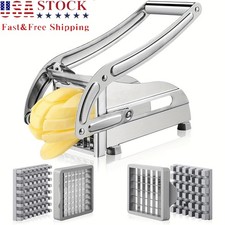 Heavy Duty Stainless Steel French Fry Cutter with Suction Feet for Potatoes US picture