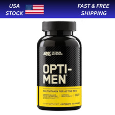 NEW SEALED Opti-Men®, Multivitamin For Active Men, 240 Tablets 09/2027 Optimum picture