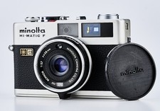 Tested [Near Mint] Minolta Hi-matic F Rokkor 38mm f2.7 Film camera From JAPAN picture
