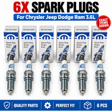 6X New Iridium Spark Plugs SP149125AE Chrysler Dodge Jeep Ram 3.2L 3.6L V6 Set picture