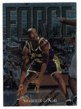 1997-98 Topps Finest SHAQUILLE O'NEAL Uncommon #148 w/coating picture