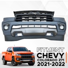 Fit 2021-2022 New Chevy Colorado Z71 Front Bumper Cover Grille Assembly Kit picture