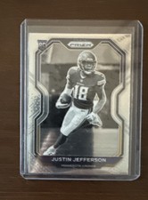 2020 Panini Prizm - Rookie Variation Justin Jefferson #398 Negative (RC) picture