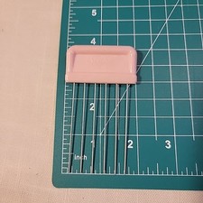 Vintage Styl-Lift Hair Pick Pic Comb Pink Plastic / Metal picture