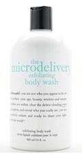 NEW SEALED PHILOSOPHY THE MICRODELIVERY EXFOLIATING BODY WASH 16 OZ picture