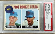 1968 Topps - # 177 Nolan Ryan Baseball Card - RC - PSA - 8 - (NM-MT) picture