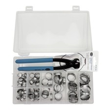 Oetiker 18500060 StepLess 1-Ear Clamp Kit Stainless Steel w/ Pliers | Main ST Co picture