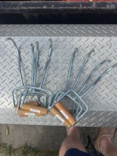 8 Pack Red Rooster Hay Hooks 11 Inch picture