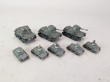 Flames of War L6/40 Italian Light Tank Platoon Pro Painted Resin Lot of 8 picture