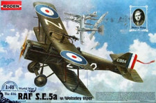 Roden 416 RAF S.E.5A W/Wolseley Viper British fighter-biplane WWI, 1:48 scale picture