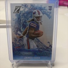 2022 Panini Zenith - Rookie Wave James Cook #RW-JC Silver (RC) picture