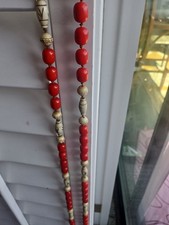 Antique Coral Hand Tied Rare picture