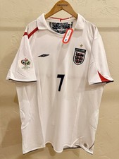 David Beckham England World Cup Germany 2006 Home Kit picture