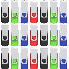 Wholesale 4GB 5/10/100PCS USB2.0 Metal Swivel Style USB Flash Drive Memory Stick picture
