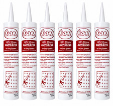 (Pack of 6) Clear Silicone Sealant Waterproof All Purpose High-Performance Onyx picture