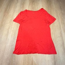 Rue-21 Women's Red and Orange T-shirt picture