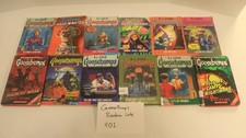 Goosebumps Books Lot of 10 Random Mix R.L. Stine Paperback Original and Newer picture