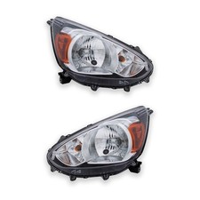 Headlights Front Lamps for 14-20 Mitsubishi Mirage Left & Right Pair Set picture