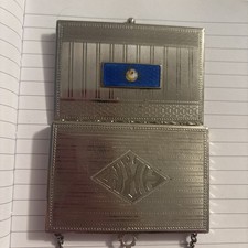 RARE VINTAGE LUXURY SILVER 950 CIGARETTE CASE picture