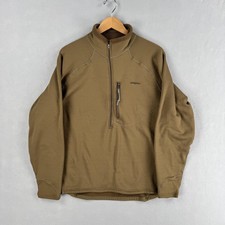 Patagonia MARS R1 Flash Pullover Mens XL Coyote Brown Polartec Military picture