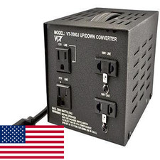 Vct Vt-3000J Japanese Step Up/Down Voltage Transformer Converts Japan 100 Volts picture