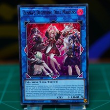 Konami Yugioh Zenna's Deceiving Doll Maidens CORI-EN043 Ultra Rare Holo 1st Ed picture