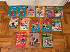 Vintage Disney & Looney Tunes Comic Book Lot of 14 Dell & Whitman Gold Key picture