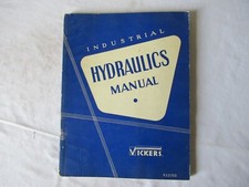 1959 Vickers industrial hydraulics manual pumps motors valves picture