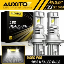 AUXITO H13 9008 LED Headlight Bulb for Ford F-150 2004-2014 High Low Beam M3 EOA picture
