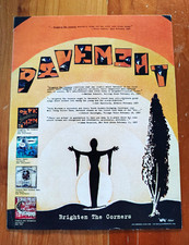 Vintage Pavement Brighten The Corners Cardboard Record Store Stand 1996 Joos  picture