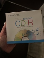 Memorex Five Pack Cd R ￼ picture