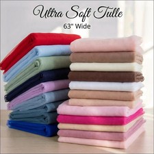 Soft Bridal Tulle Fabric 63