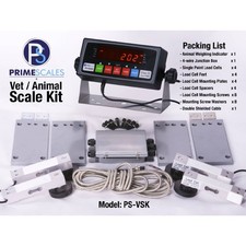New Livestock Scale Kit Cattle Hogs Sheep Goats Pigs Squeeze Chutes 20,000 lbs picture