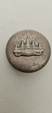 Vintage French Colonial Exposition Pagode D'Angkor Metal Pill Box Trinket 1931 picture