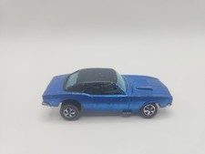 Rare 1967 Redline Hot Wheels Custom Camaro Blue Black Roof Variant (HK) picture