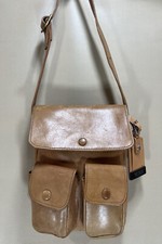 RARE TUMI 1970's COLUMBIAN LEATHER VINTAGE Small 9” Shoulder Bag picture