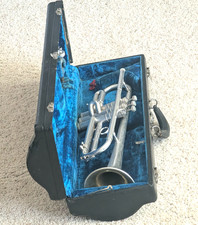 Excellent Vintage Conn Trumpet 1930  (#294746) Original Case, Small Bore picture