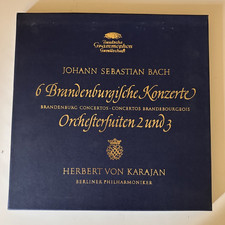 Karajan – Bach 6 Brandenburgische Konzerte, 2 Ouverturen Vinyl Record Box Set NM picture