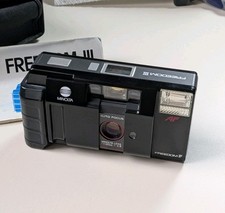 Minolta Freedom iii 35mm Point And Shoot Camera With Manual Tested Working picture