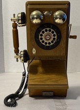 1927 Spirit of St. Louis Vintage Country Store Wooden Wall Telephone Replica picture