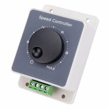 12V 24V 48V 20A DC 10-60v Motor Adjustable Speed Controller Regulator Switch US picture