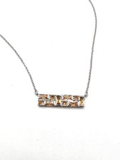 Bomb Party RBP5541 Geometric Diva Smokey Topaz Rhodium picture