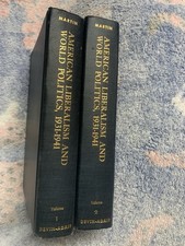 American Liberalism and World Politics, 1931-1941 TWO VOLUME SET picture
